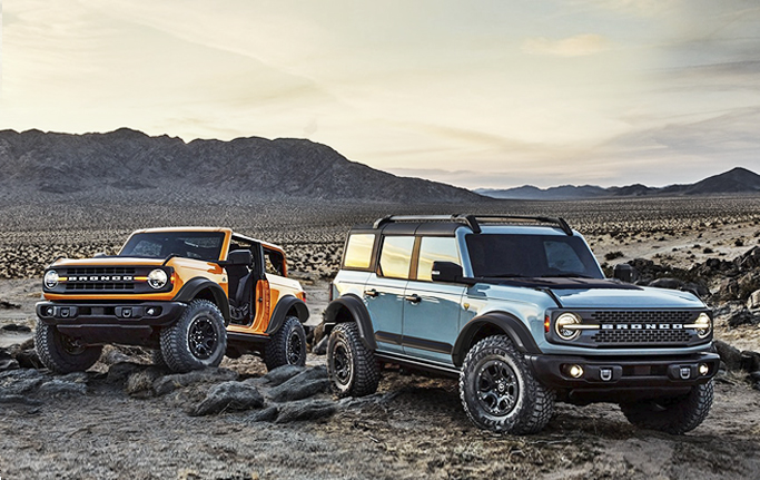 Air Design special-edition Ford Bronco builds in the desert