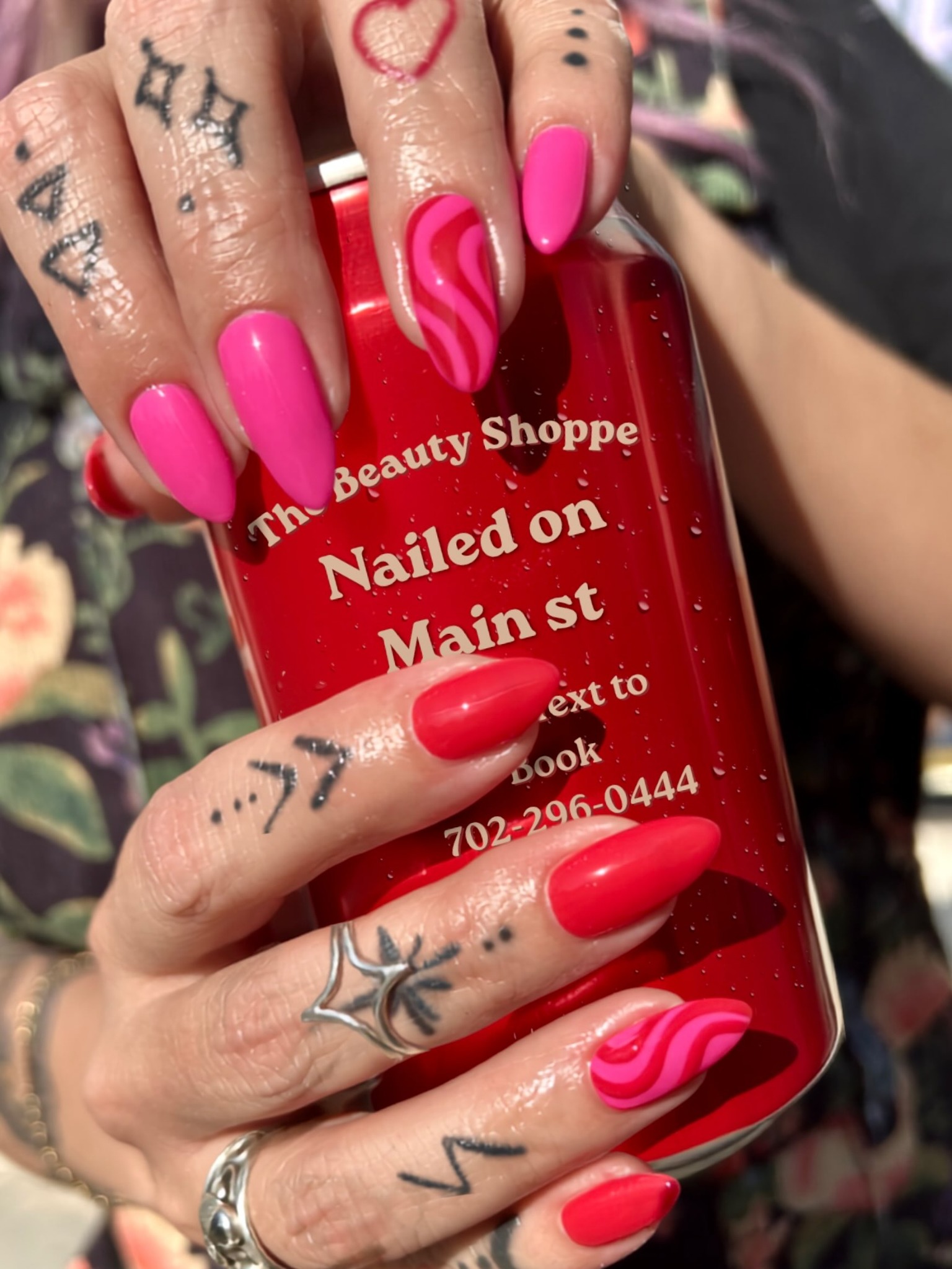 Nail art from The Beauty Shoppe